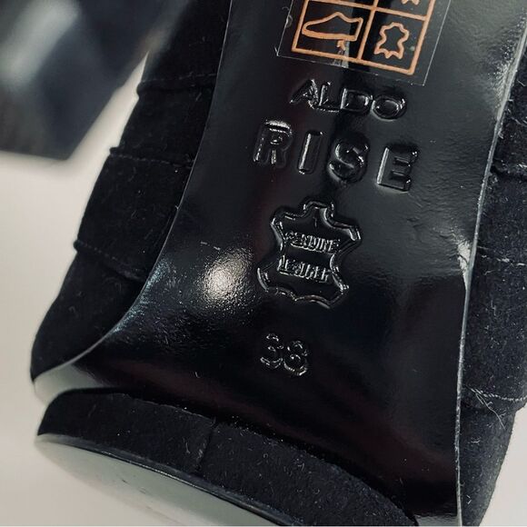 ALDO RISE x Preen Fanni Triple Buckle Front Zip Shootie Black Stiletto EU 38 - Picture 9 of 16